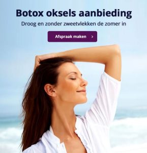 botox oksels aanbieding